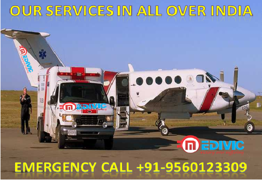 Medivic Air Ambulance Service in Delhi India