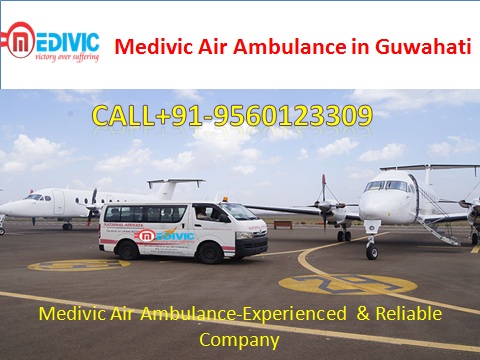 Low Fare Air AMbulance in Guwahati-Medivic